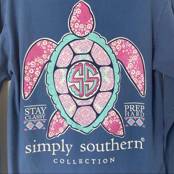 Women’s Simply Southern "Stay Classy Prep Hard" - Picture 6 of 7